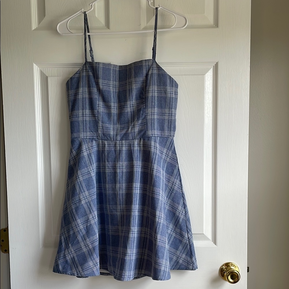 Charlotte Russe Denim Blue Dress